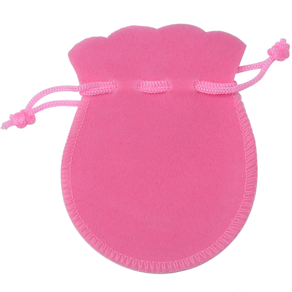 Chanfar 10pcs 7x9cm 9x12cm Velvet Bag White Red Black Pink Drawstring