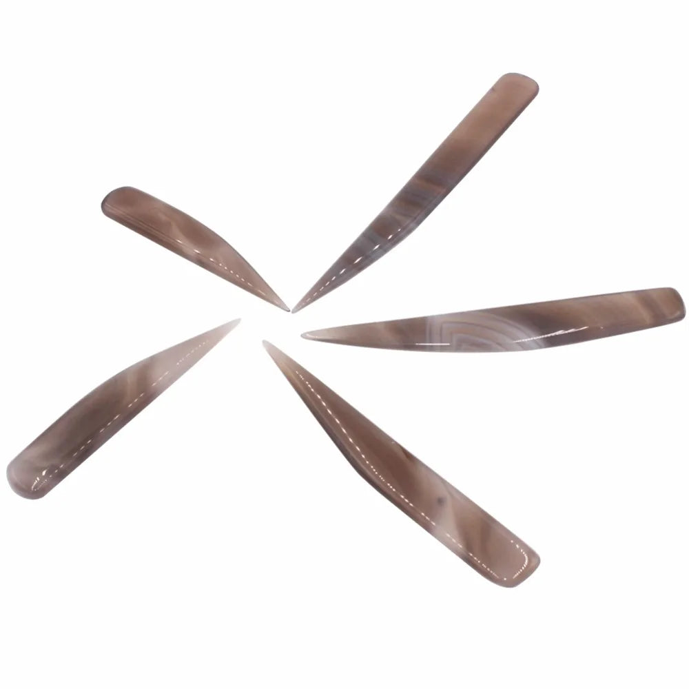 PHYHOO Agate Burnisher Knife Craft Polishing Tool for Gold And Sliver