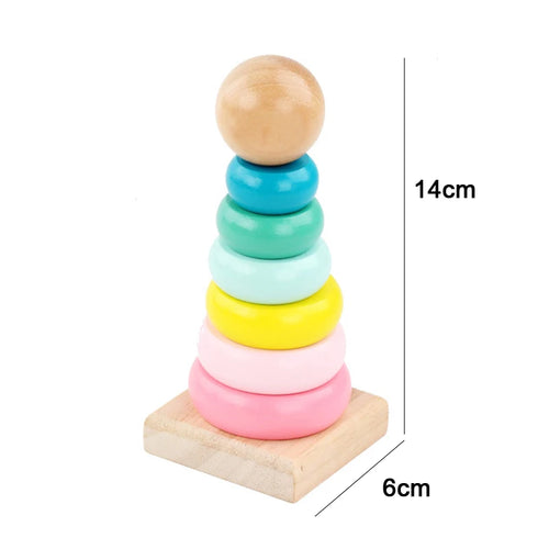 Montessori Baby Toys Kids 3D Wooden Puzzles Early Learning Baby Games