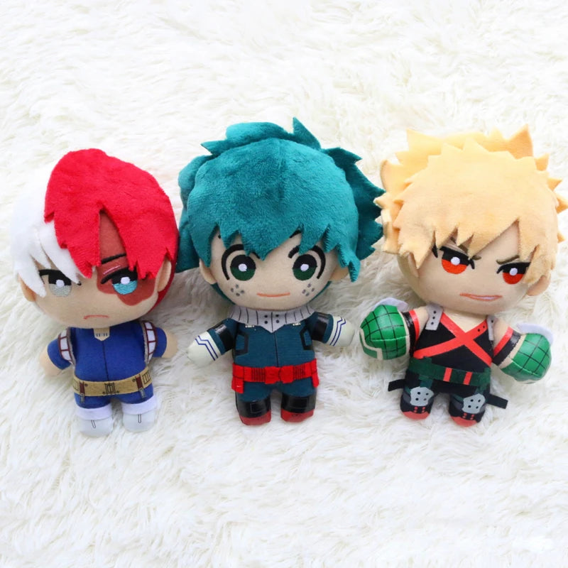 15CM My Hero Academia Anime Izuku Midoriya Katsuki Bakugou Shouto
