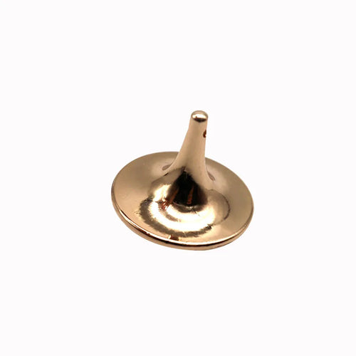 Hot Movie Totem Metal Gyro Silver Hand Spinning Top Fingertips Small