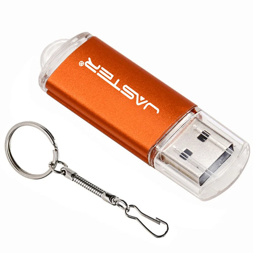 JASTER New Creative With Key Chain USB 2.0 Flash Drive 128GB 64GB 32GB