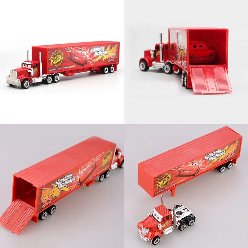 7PCS/Set Disney Pixar Car 3 Lightning m/c/Queen Jackson Storm Mack