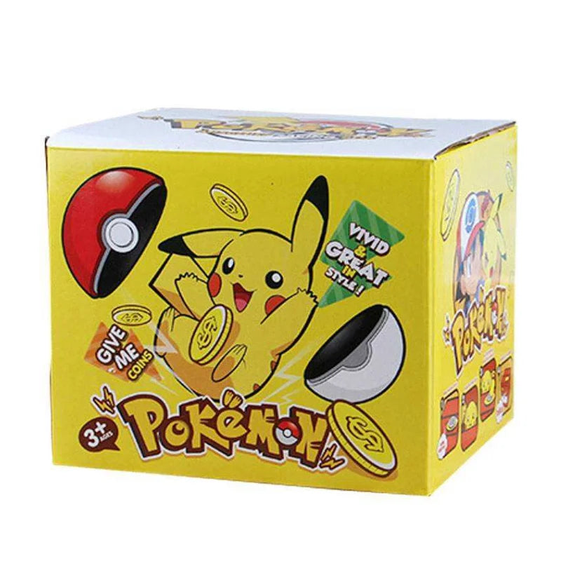 Pokemon Piggy Bank Action Figure Anime Cartoon Pikachu Electronic