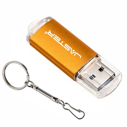 JASTER New Creative With Key Chain USB 2.0 Flash Drive 128GB 64GB 32GB