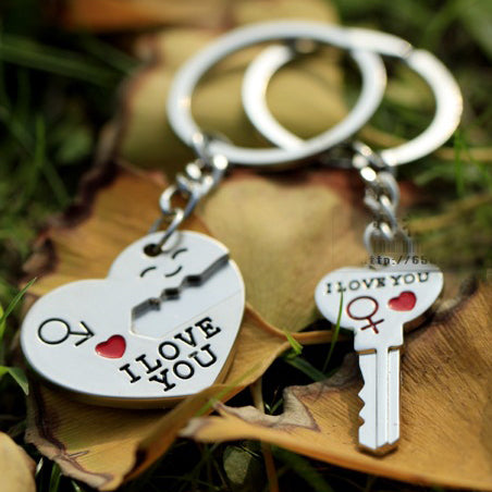 Hot Sale Zinc Alloy Silver Plated Lovers Gift Wedding Favors Couple My