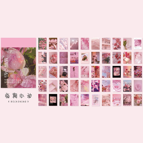 Journamm 50-366pcs Craft Vintage Scrapbooking Paper Kawaii Art Junk