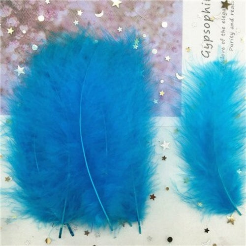 Natural Turkey Feathers Plumes 4-6 Inches10-15cm Multicolor Chicken