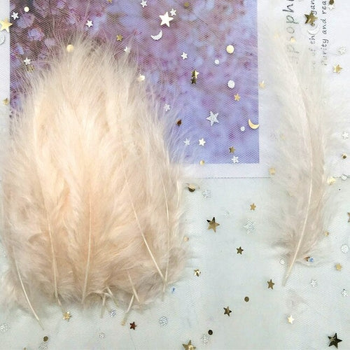 Natural Turkey Feathers Plumes 4-6 Inches10-15cm Multicolor Chicken