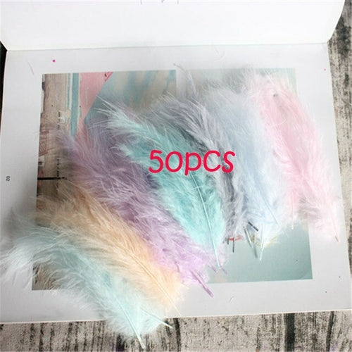 Natural Turkey Feathers Plumes 4-6 Inches10-15cm Multicolor Chicken