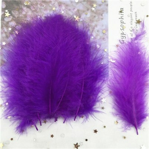 Natural Turkey Feathers Plumes 4-6 Inches10-15cm Multicolor Chicken