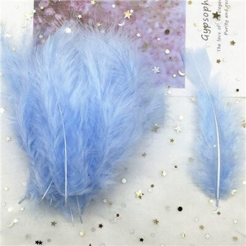 Natural Turkey Feathers Plumes 4-6 Inches10-15cm Multicolor Chicken