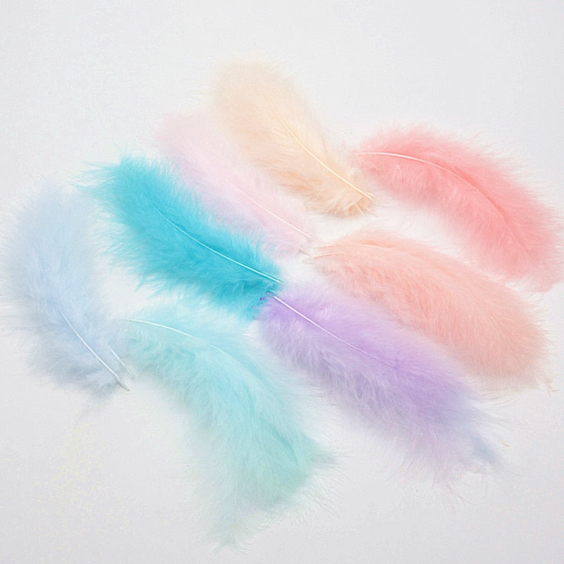 Natural Turkey Feathers Plumes 4-6 Inches10-15cm Multicolor Chicken