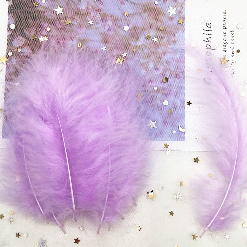 Natural Turkey Feathers Plumes 4-6 Inches10-15cm Multicolor Chicken