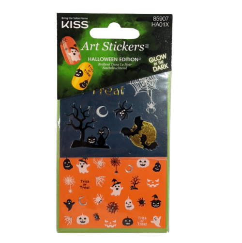 KISS Art Stickers Halloween Glow In The Dark Edition (Double Pack)