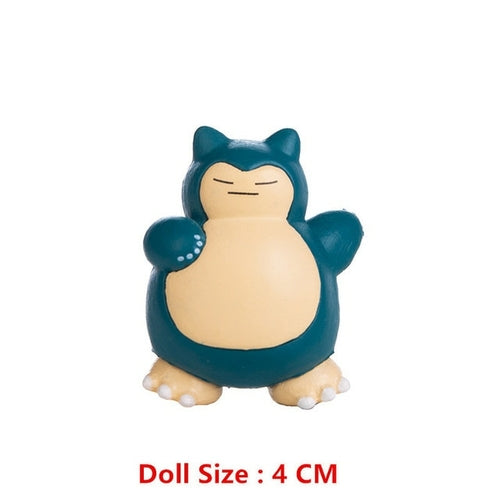 Pokemon 4-13cm New Cartoons Movie Anime Figure Pikachu Mewtwo
