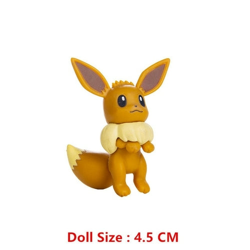 Pokemon 4-13cm New Cartoons Movie Anime Figure Pikachu Mewtwo