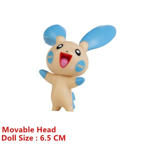 Pokemon 4-13cm New Cartoons Movie Anime Figure Pikachu Mewtwo
