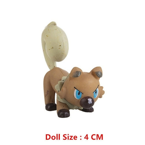 Pokemon 4-13cm New Cartoons Movie Anime Figure Pikachu Mewtwo