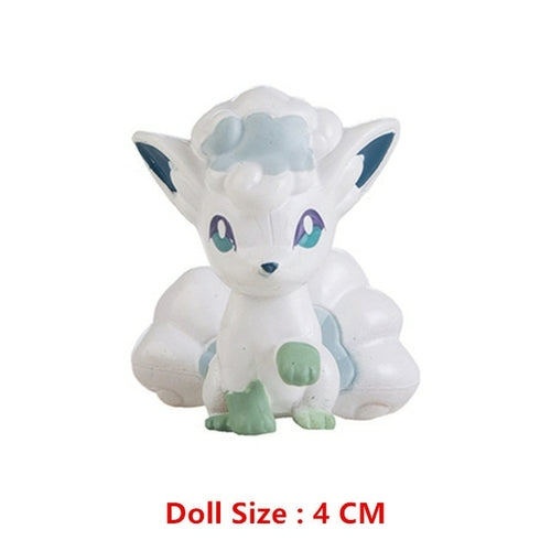 Pokemon 4-13cm New Cartoons Movie Anime Figure Pikachu Mewtwo