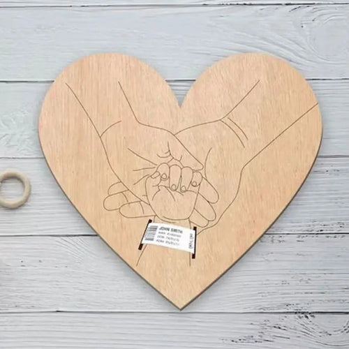 Newborn Engraved Keepsake Holder Photography Accessories  Personalized