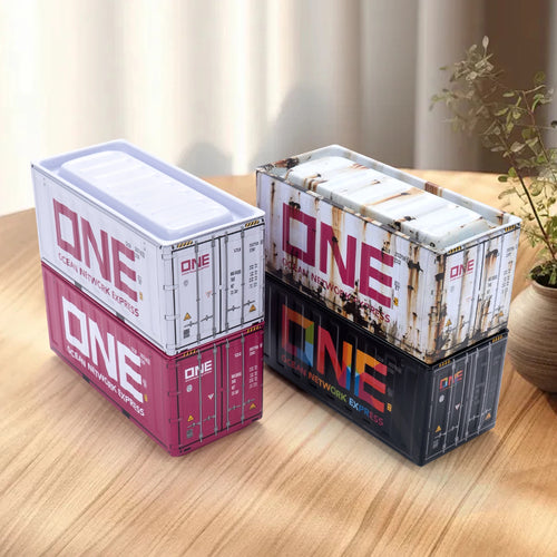 Miniature Storage Display Box Desktop Mini Container Model Mini Iron
