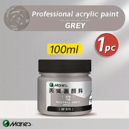 Marie's Art Acrylic Paint,3.38oz/100ml,Rich Pigmented,Painting for