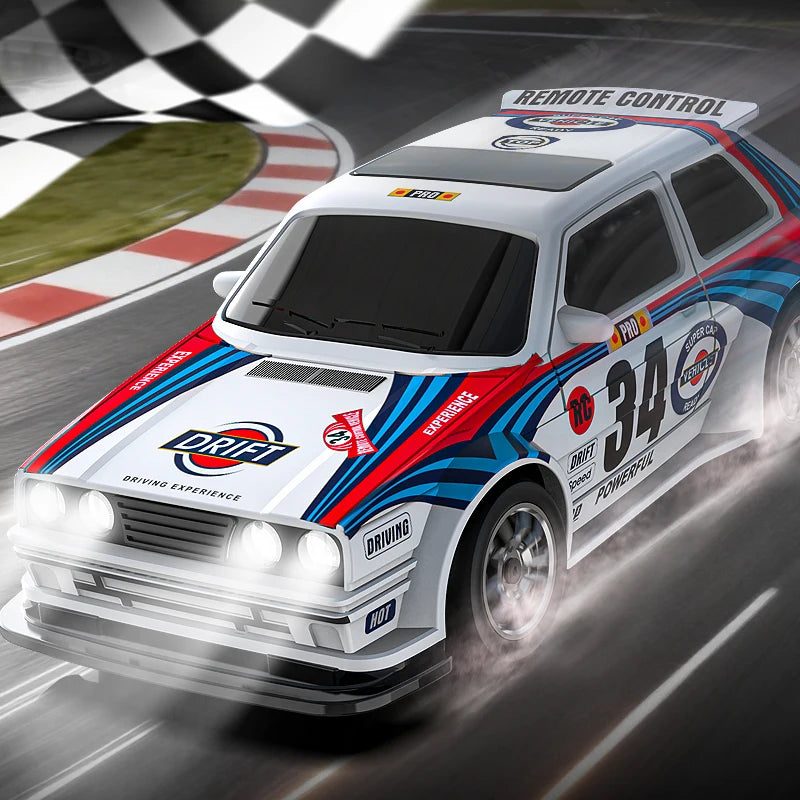 4WD Racing 1:43 or 1:64 RC Electric Drift Car Radio Full Proportional