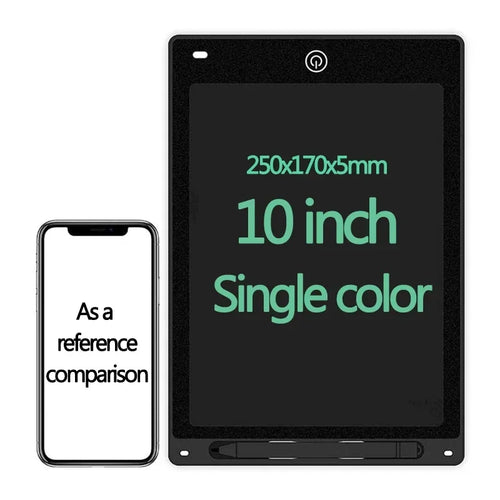 10/12/inch LCD Writing Tablet Drawing Board Kids Graffiti Sketchpad
