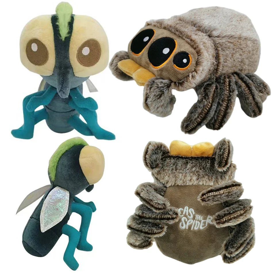 Stuffed Soft Animals Plushies Spider Little fly Toy Black Little Lucas