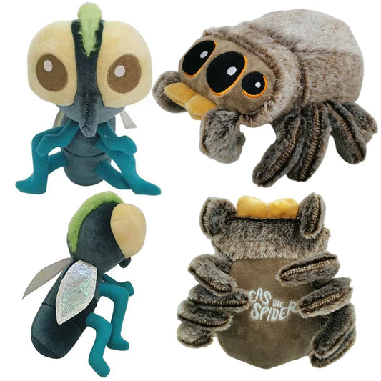 Stuffed Soft Animals Plushies Spider Little fly Toy Black Little Lucas