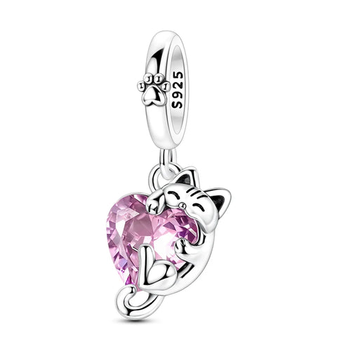 New 925 Sterling Silver Charms Beads Pendants Tree of Life Turtle Love