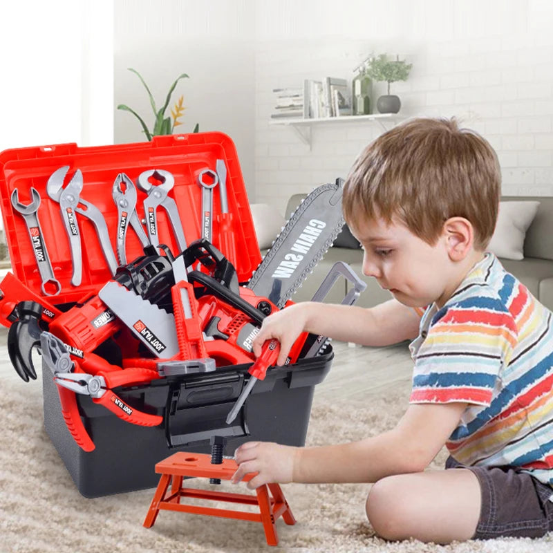 Children's Toolbox Set Baby Simulation Repair Tools Electric Drill