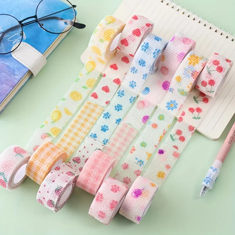 12/20/30pcs Colorful Non-Woven Elastic Self-Adhesive Finger Protection