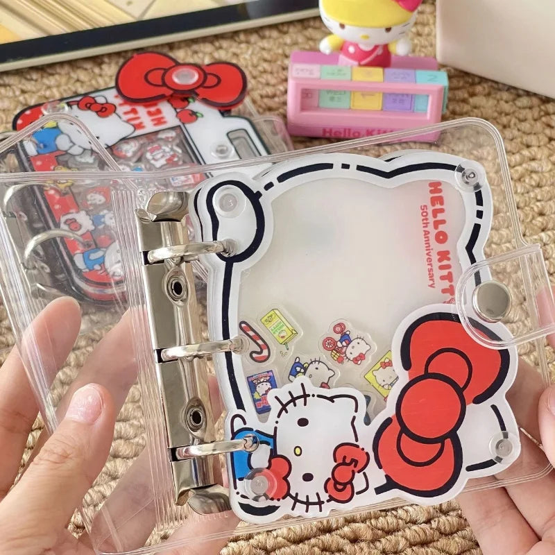 New Cute Kitten Folding Clip For 3-Inch Celebrity Card Album Diy