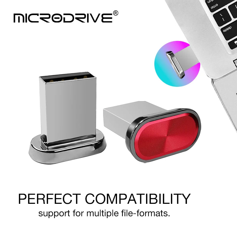Super Mini USB Flash Drive Waterproof Pendrive 64GB 32GB 16GB 8GB 4GB