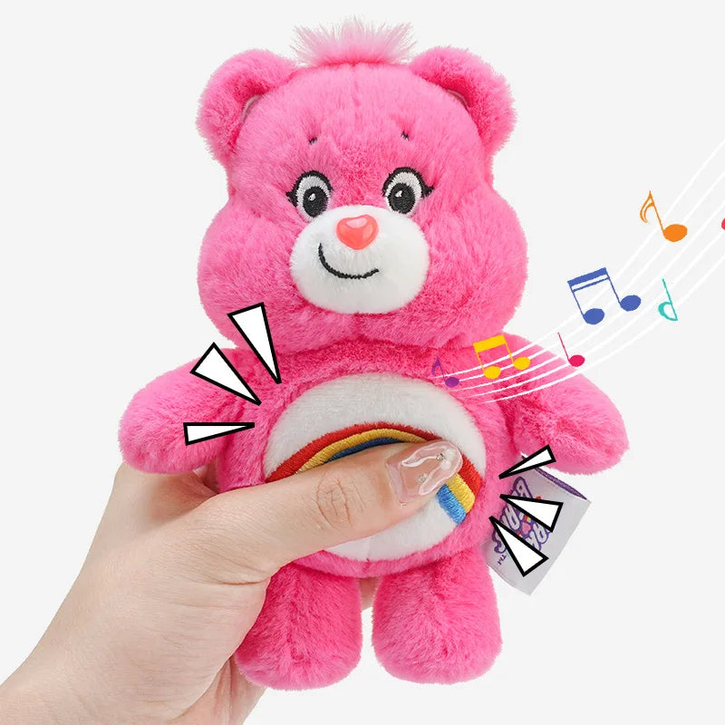 Sanrio Plush Kawaii Carebears Rainbown Bear Plush Anime Hobby Toy