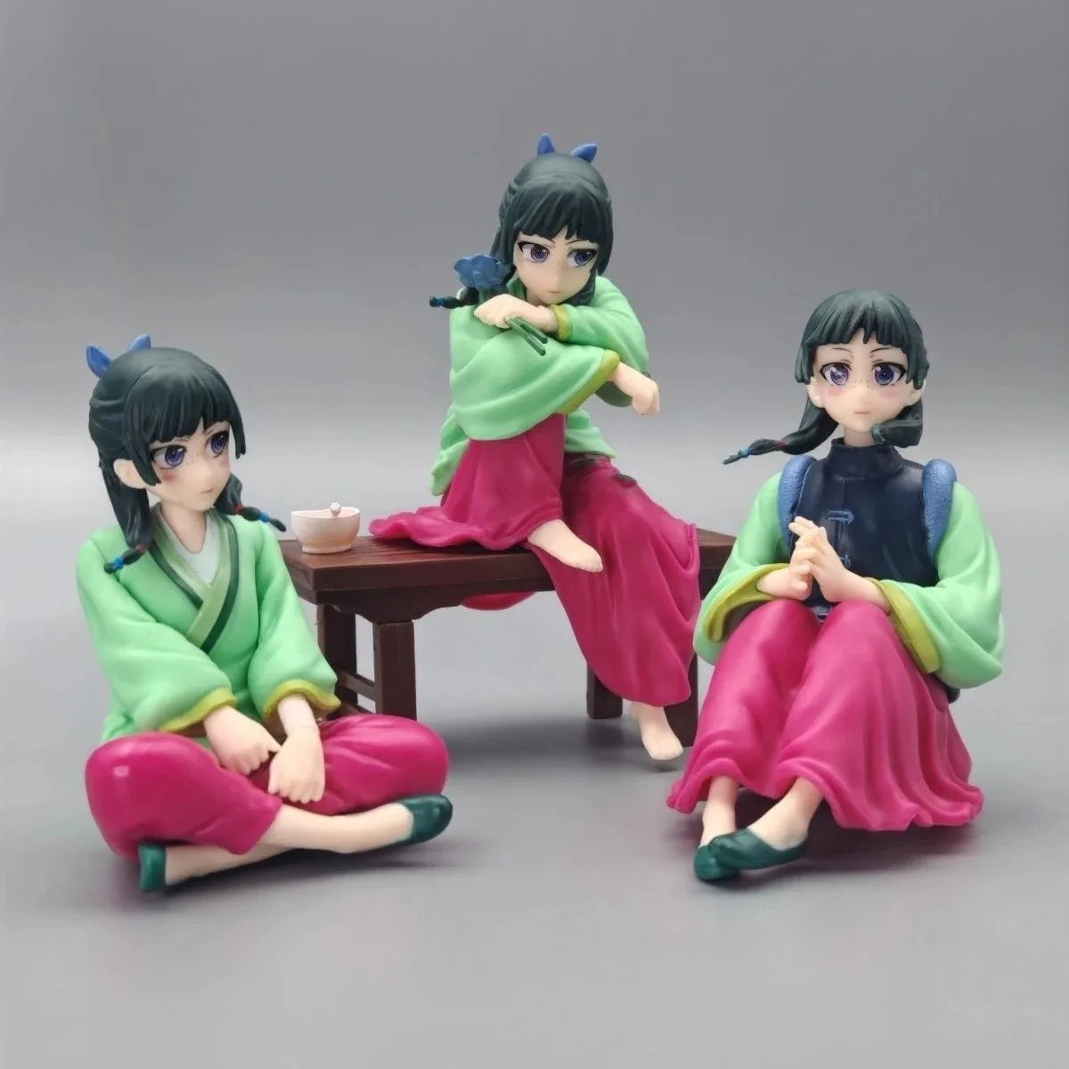 /The Apothecary Diaries Anime Figures PVC Model MaoMao & Table Cute