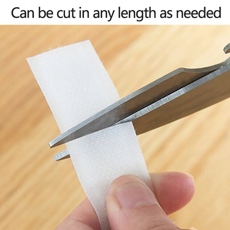 1-25meters Strong Self Adhesive Hook and Loop Fastener Tape Nylon