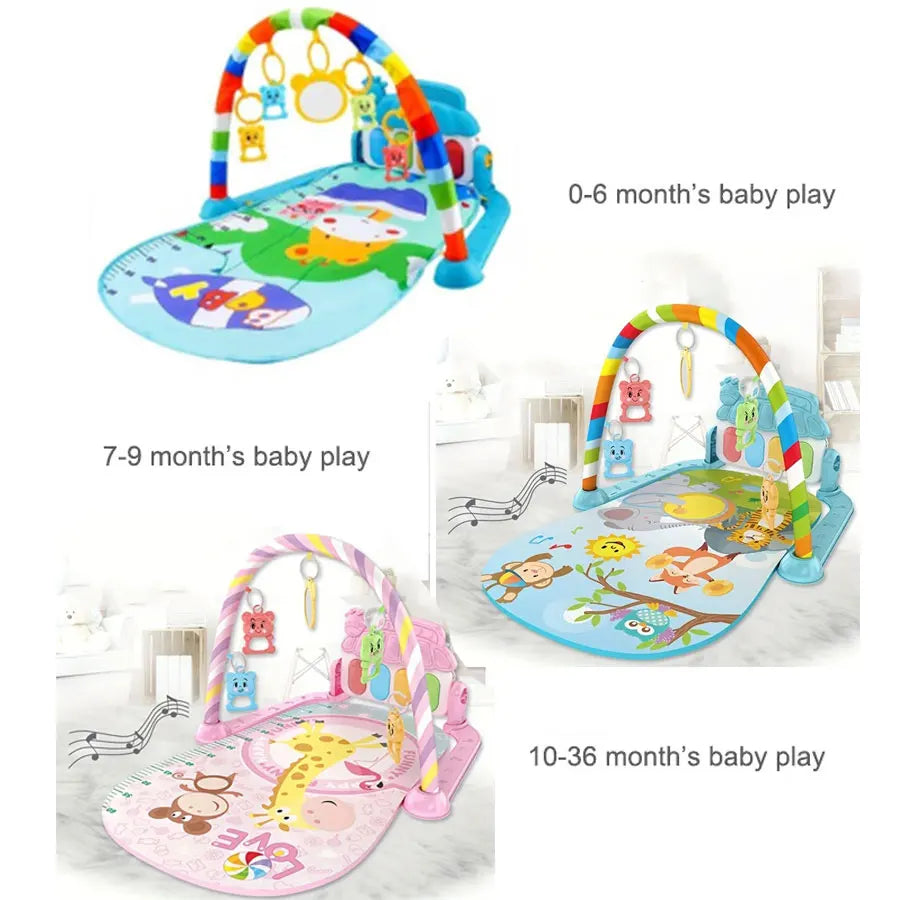 Baby Activity Gym Rack Early Education 0-36 Months Toy Gifts Musical