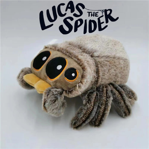Stuffed Soft Animals Plushies Spider Toy Black Little Lucas Simulated
