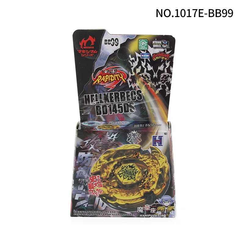 BB28 to BB114 Styles 4D Metal Fusion Spinning Top Battling Game Gift