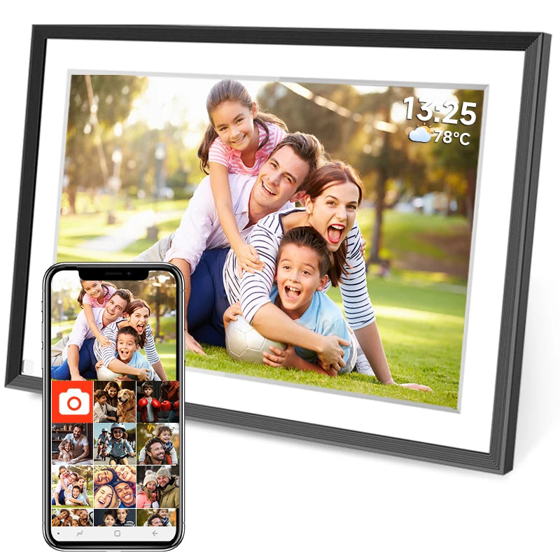 Frameo 10.1 Inch WiFi Digital Picture Frame，1280 * 800IPS HD Cloud