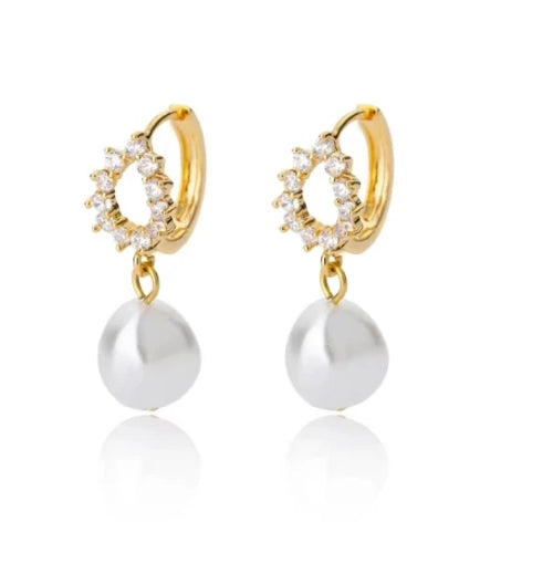 Stainless Steel Star Hoop Earings For Women 2024 Trend New In Luxury