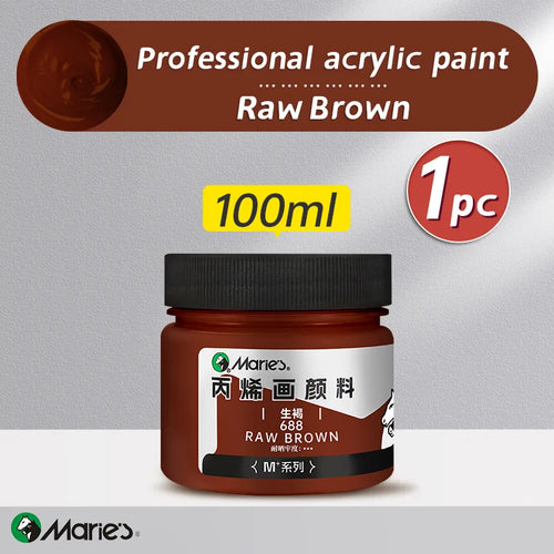 Marie's Art Acrylic Paint,3.38oz/100ml,Rich Pigmented,Painting for