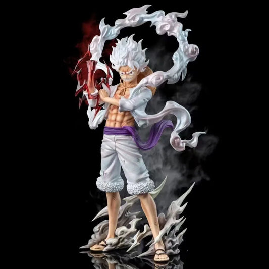 25cm Anime Figure 5 Gear Luffy One Piece Figure Nika Luffy Figure PVC