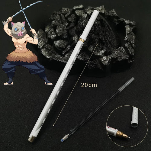 20cm Demon Slayer Signature Pen Mitsuri Shinobu Alloy Real Size