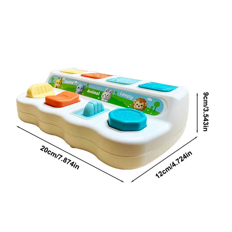 Montessori Pop up Animal Toys and Learning Boxes - Enhance Logic and