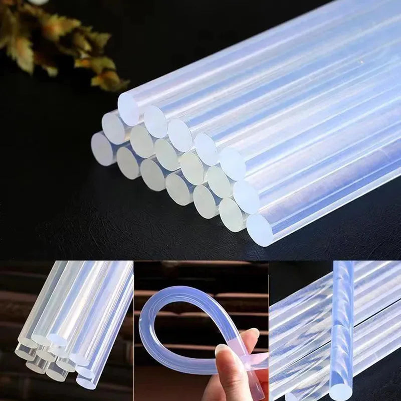7/11mm *100mm 10pc Hot Melt Glue Sticks, Mini Size Glue Gun Sticks,