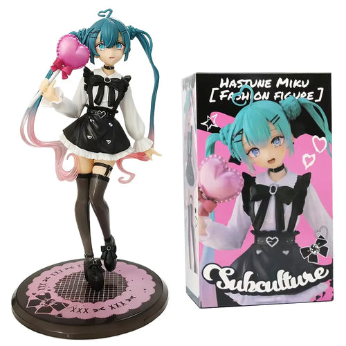 Hot Kawaii Girl Hatsune Miku Anime Figure Fashion Subclture Miku